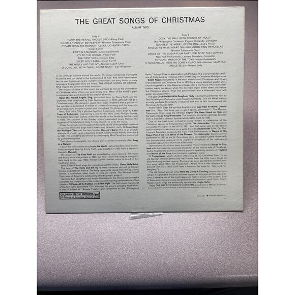 Vintage Goodyear 1962 The Great Songs of Christmas Album Two - Picture 2 of 5